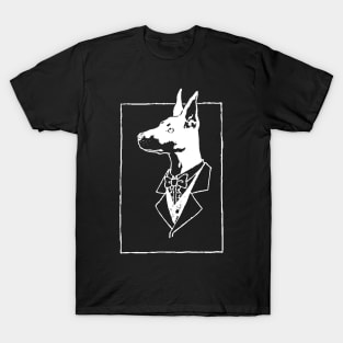 Dobermans Man Gentleman T-Shirt